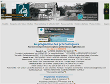 Tablet Screenshot of cpie-littoral-basque.eu